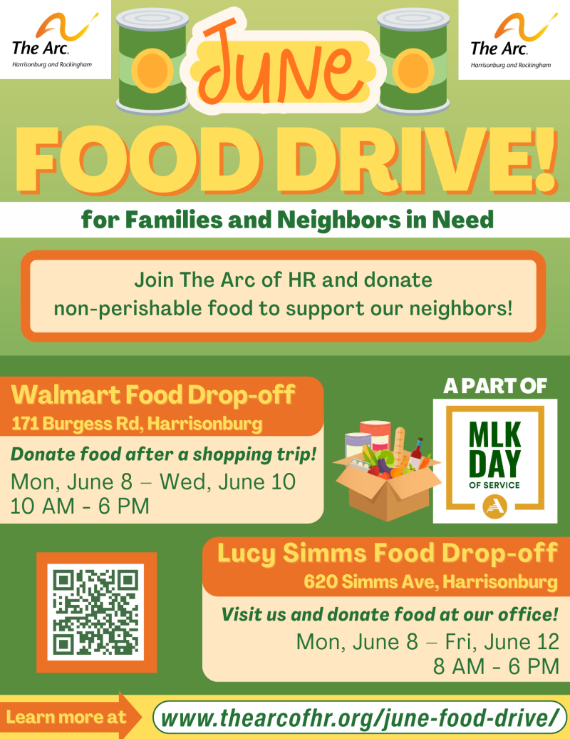 June Food Drive Flyer